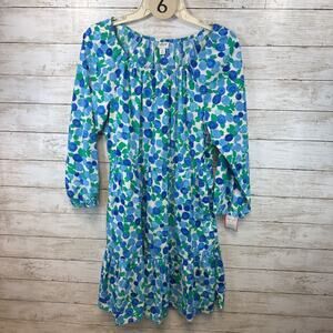 J. Crew 3/4 Sleeve Bishop Sun Dress